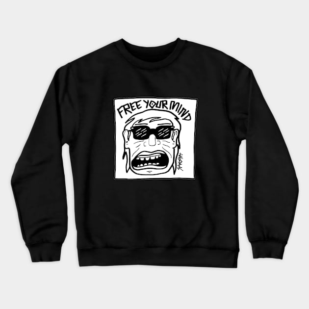 RAKSHA - FREE YOUR MIND Crewneck Sweatshirt by Raksha